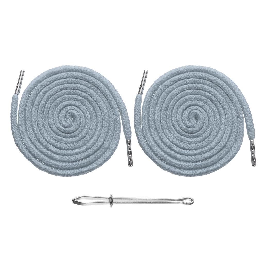 Uxcell 2 pezzi Coulisse per Vita Pantaloni per Uomo Donna Pantaloni Sportivi Corde Coulisse Corda Cintura Cordino Maglione Cappello Corda Rotonda Fai da te
