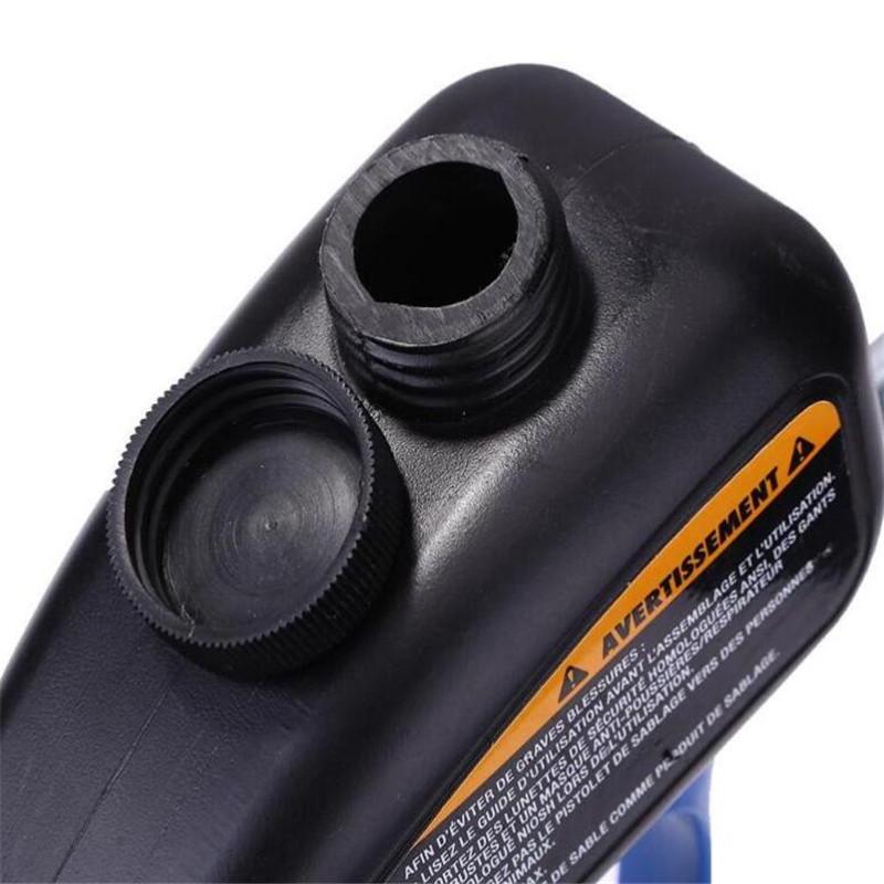 Portable Gravity Sandblasting Pistol Pneumatic Gun Adjustable Sand Flow Sandblasting Nozzle