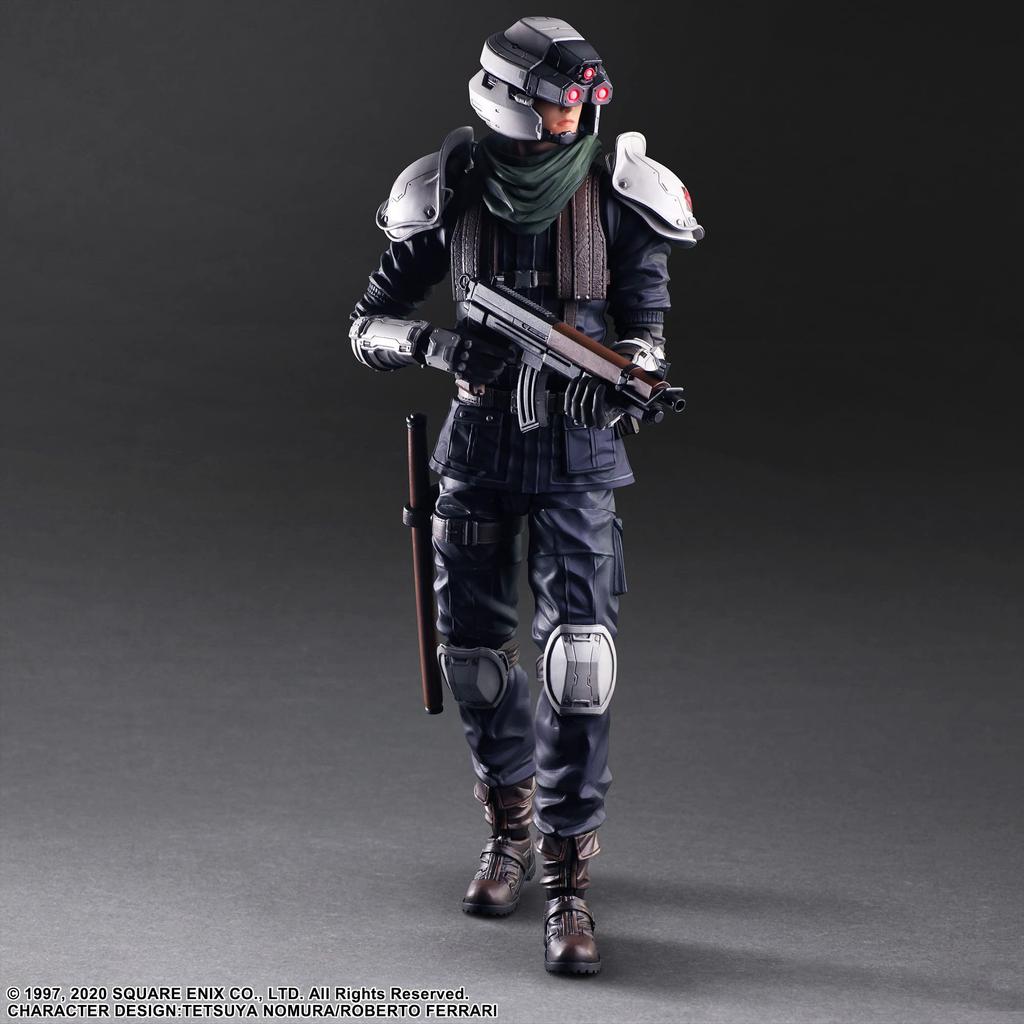 Final Fantasy VII Remake PLAY ARTS Kai Guard PVC Painted Movable Figure