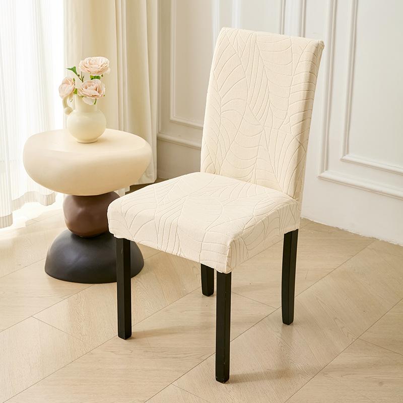 

Waterproof Jacquard Chair Cover Adjustable Elastic Dining Room Chair Case Slipcover Stretch Home Chairs Cover Protector 1PC