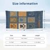 Dog Theme Beach Towel Personalized Custom Name & Text Soft Quick Dry Beach Towel for Swimming Travel