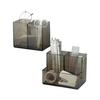 Simple Cute Desktop Transparent Pen Holder - Large Capacity Stationery Organizer