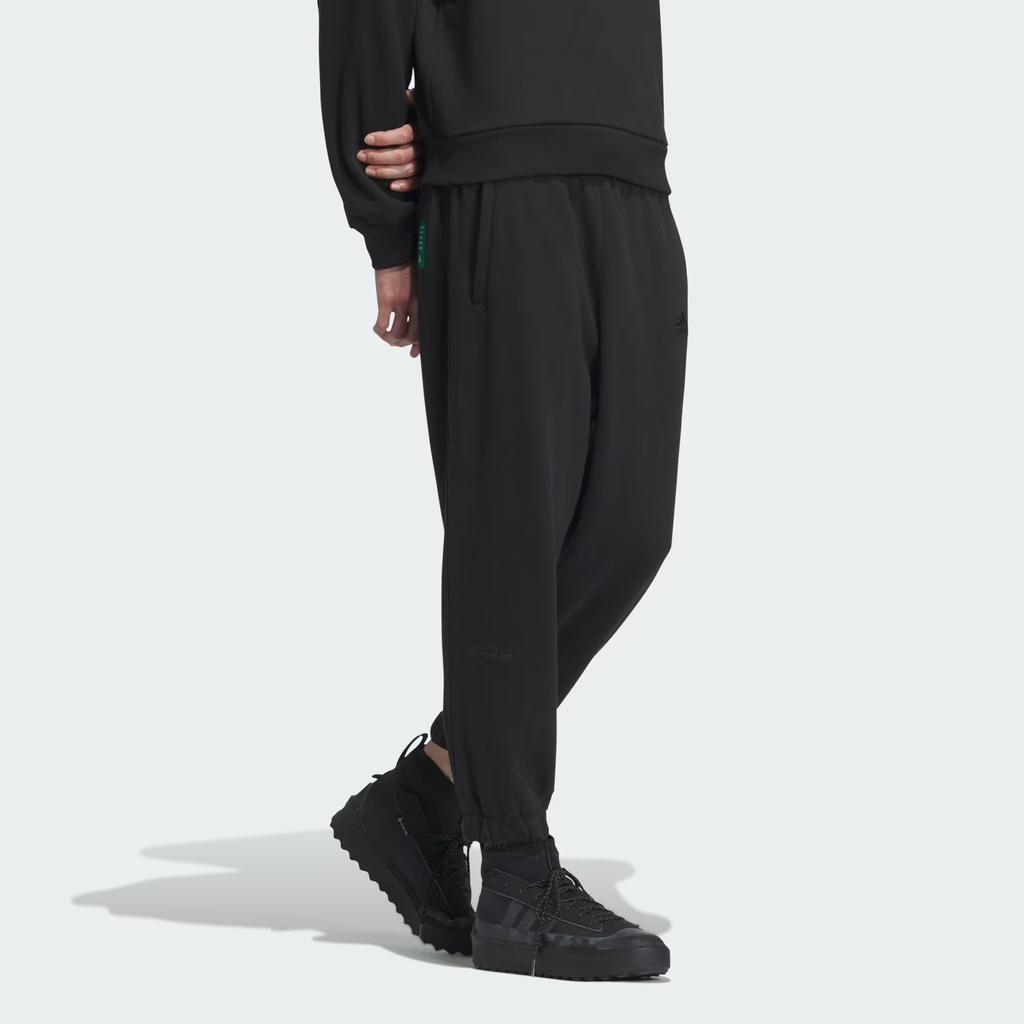Adidas Heavy French Terry Joggers Men Bottoms Black IT3949