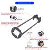 Bathroom Wrench Sink Repair Wrench Four-claw Hexagon Wrench Repair Plumbing Tool