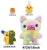 16 Inch Ugly Teeth Monster Plush Toy Kawaii Big Pillow Cute Doll Gift For Halloween Birthday