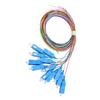 12pcs Fiber Optic Cable 12 Strand Ceramic Ferrule Low Insertion Loss Patch Cord for Instrumentation