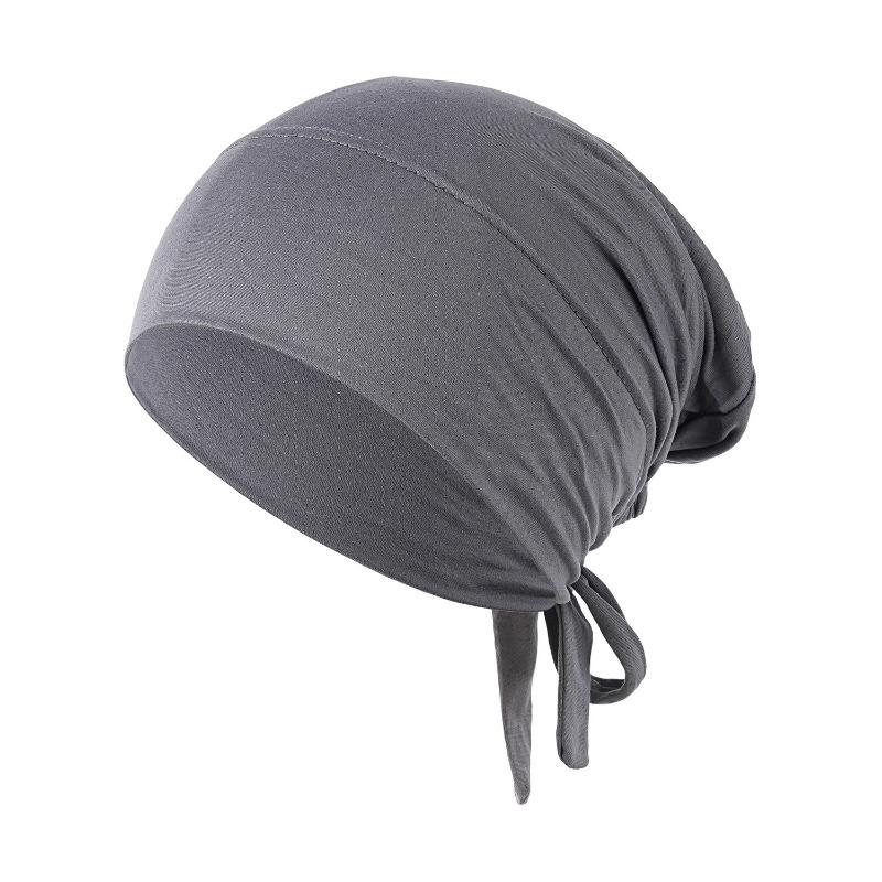 Eid Al-Fitr Ultra-Soft Stretch Fabric Muslim Headscarf Cap, Ethnic Style Turban, Headscarf Hat. Comfortable Fit Without Being Tight, Can Be Paired