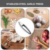 Garlic Press Crusher Ergonomic Handle Kitchen Crusher Manual Garlic Squeeze Tool For Home Dormitory Hotel Apartment Rental