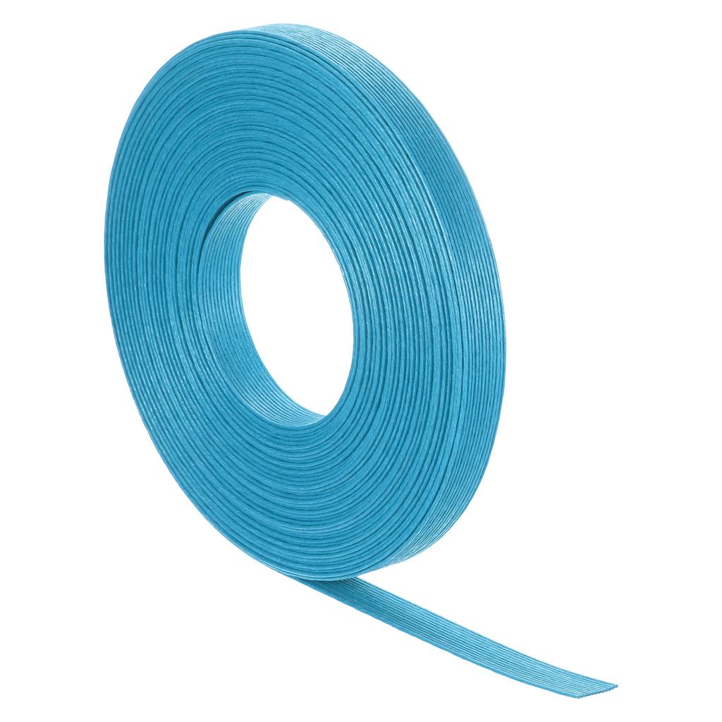 Papierrattan-Webrohr 12-fädig Papierrattan-Geflecht Korbgeflecht-Zubehör für DIY Heimküchenkorb-Bastelarbeiten 16,4 Yards x 0,6"