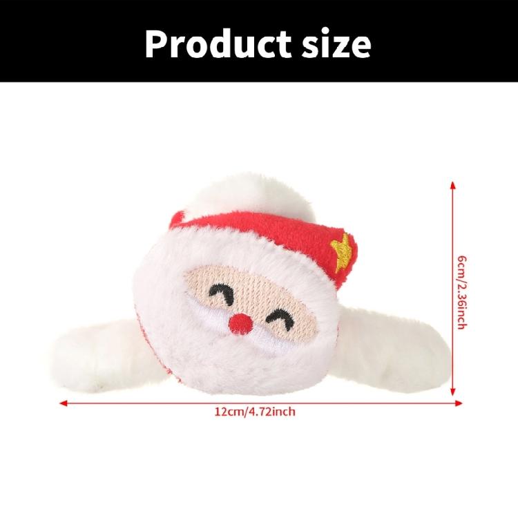 Santa Santa Hair Claw Clip Hair Jaw Clip Christmas Plush Barrettes Hairpin