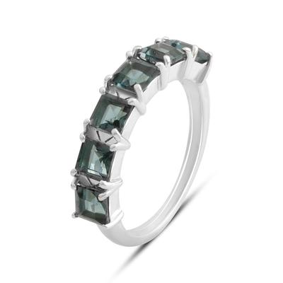 Srebrny pierścionek z topazem London Blue 1,925 ct, waga produktu 3,17 g (2178316)