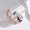 Broche Émail Licorne Blanche Alliage Forme Animale Épinglette Strass Broche Licorne pour Manteaux Chapeaux Écharpes Sacs