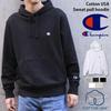 Champion Basic Long Fleece Embroidered Size White Men's Hoodie, Sleeve, Lining, Logo, C3-W101Z,