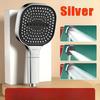 Large Panel Shower Head 3 Modes Adjustable High Pressure Water Massage Shower Head Water Saving Bathroom Accessories