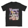 Bad Bunny T Shirts Men's Pure Cotton Fashion T-Shirts O Neck Tees Short Sleeve Clothes Big Size