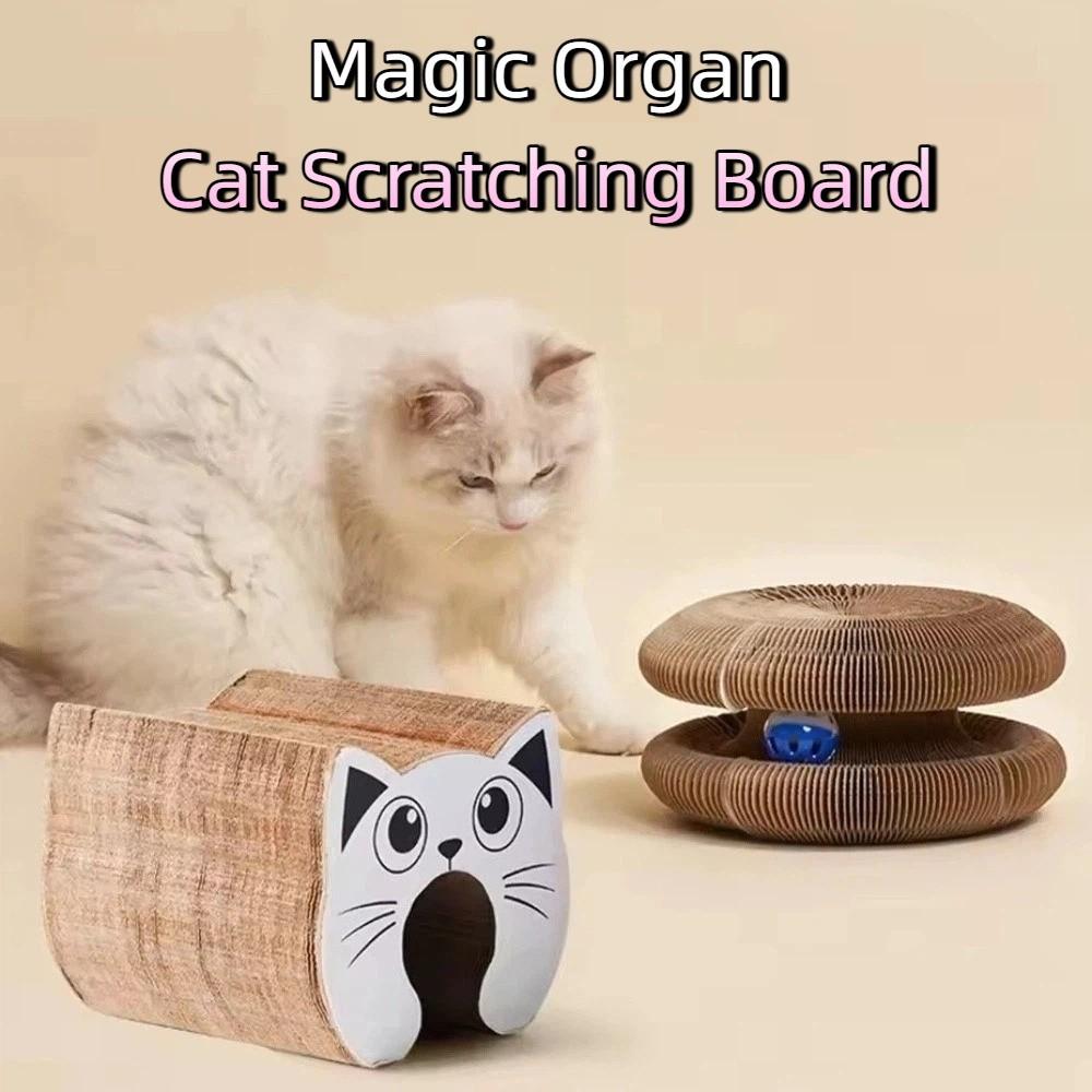 Wear-Resistant Claw Grinding Board Unbreakable Cat Teaser Toy  Playtime Activity