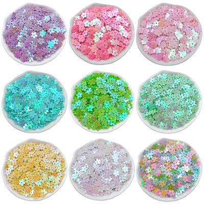 Lentejuelas de cuentas hechas a mano Lentejuelas de Color Mágico Lentejuelas tridimensionales parche de lentejuelas Lentejuelas huecas Symphony cuentas de lentejuelas Lentejuelas de PVC parche de PVC Lentejuelas de PVC