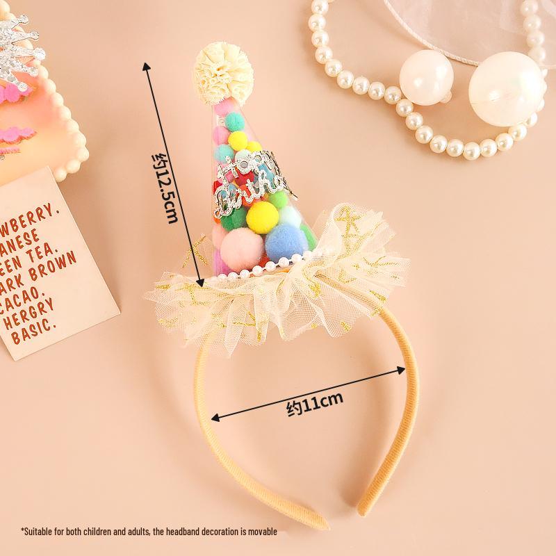 2025 Birthday Hat for Kids & Adults - First Birthday Party, Photo Props, Cake Hat