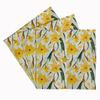 20pcs/Pac 33*33cm 2-Ply Disposable Party Napkin Floral Pattern