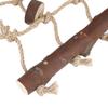 1Pc Cage Bird Parrot Toys Hemp Rope Climbing Ladder Birds Natural Interesting Sewing Toy
