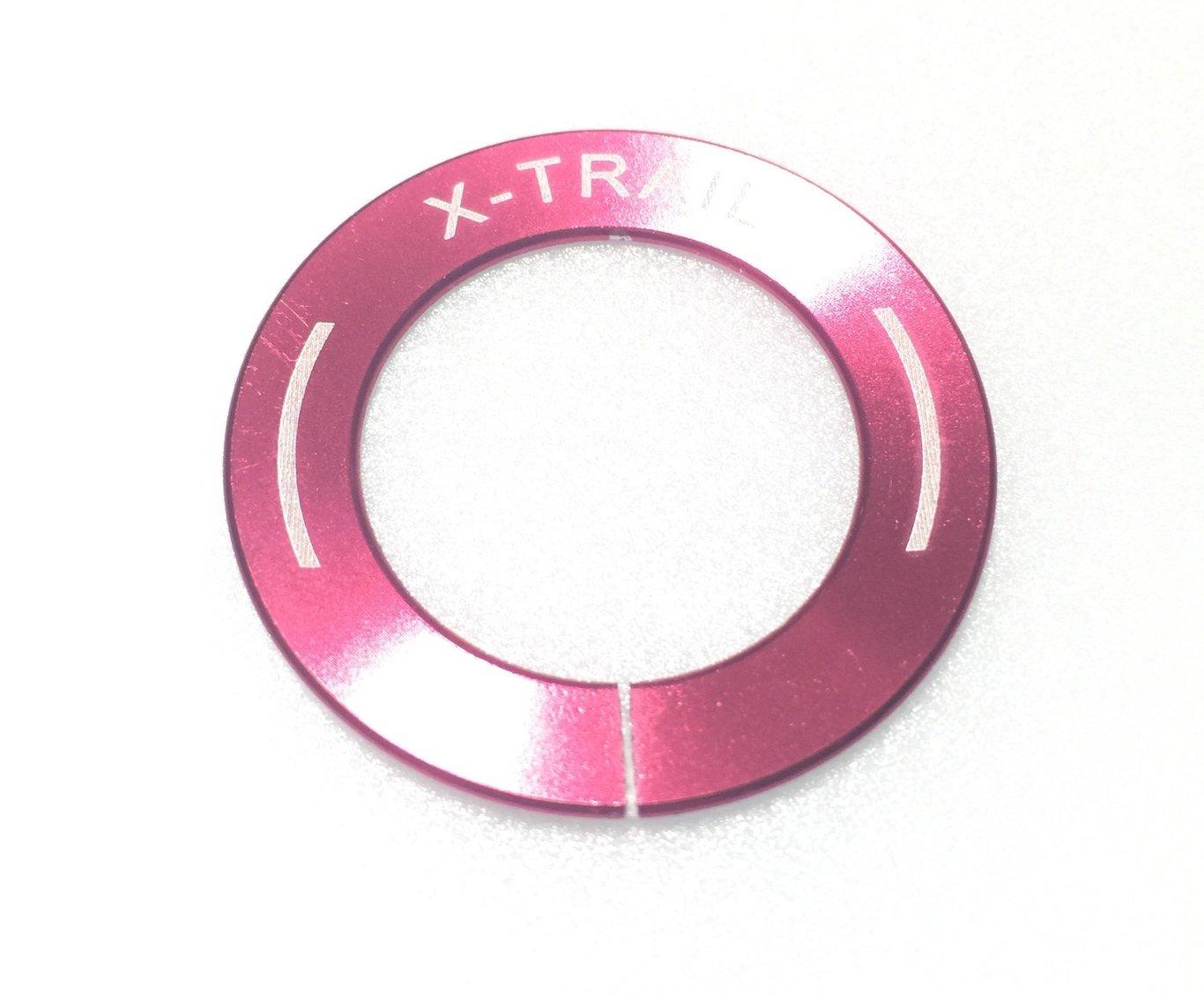 

Кнопка запуска двигателя Nissan X-Trail T32, Кольцо стартера, Декорация, Интерьер, Наружный элемент, красный красный