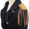 Charming Ornamental Accessories Tassel Chain Decorate Shiny Shoulder Tassels Handmade Epaulet Jewelry