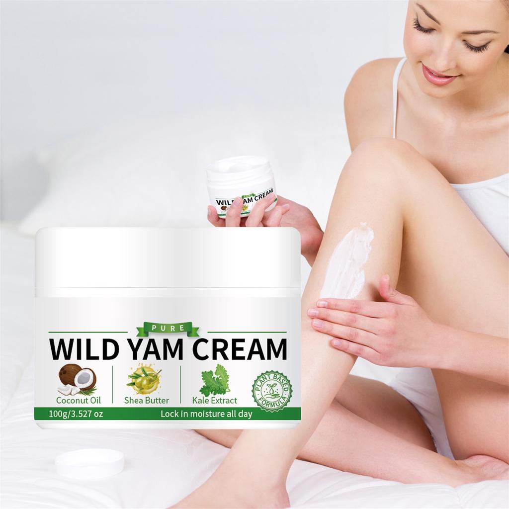 Wild Yam Cream 100g Deep Moisturizing Firming Body Lotion Serum Skin Care Lotion