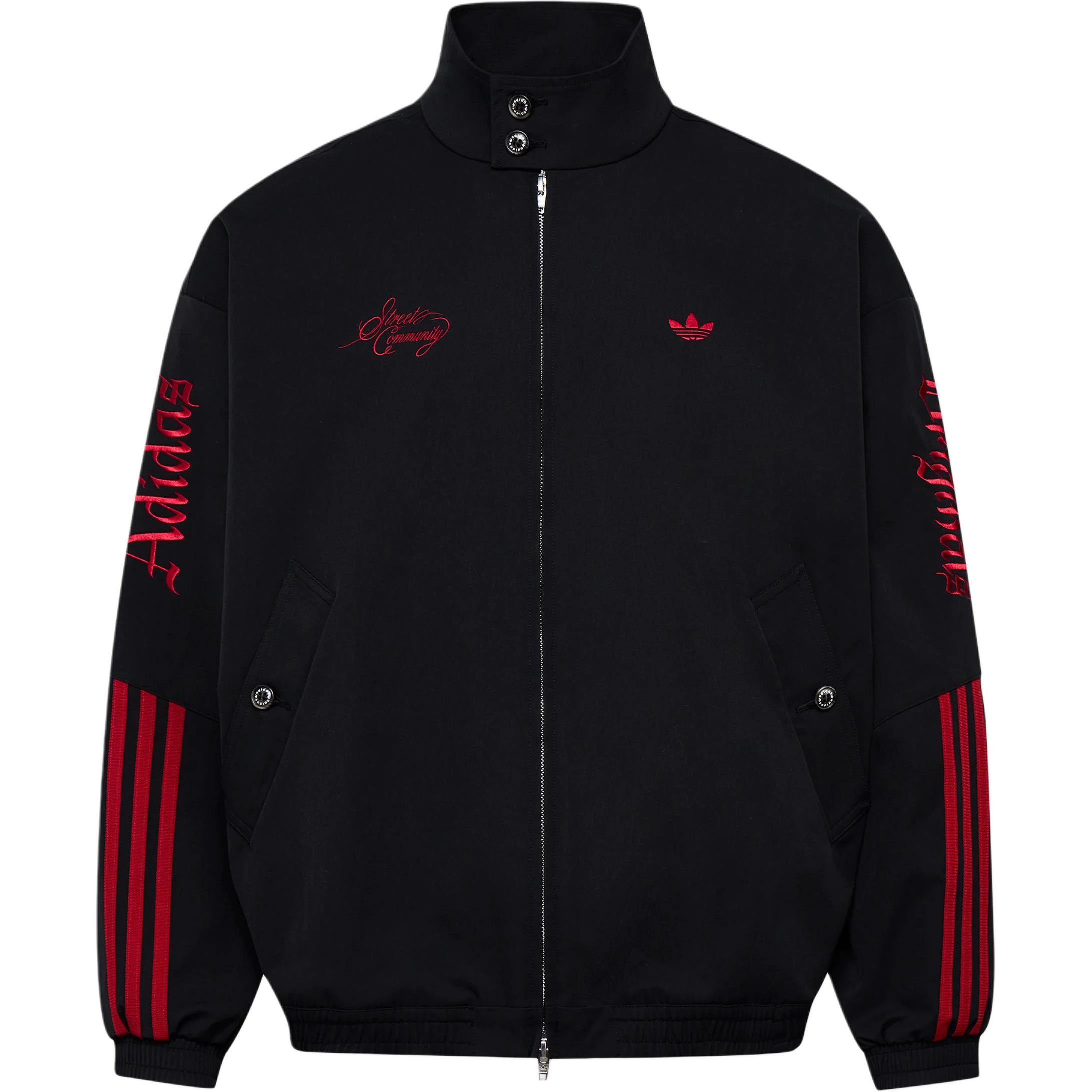 Adidas Originals Jackets Men`s Black Stand