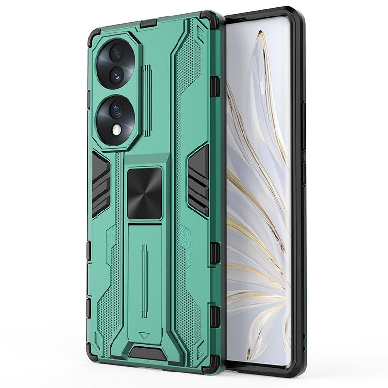 Funda For Honor 70 5G Case Car Magnetic Stand Holder Armor Shockproof Coque For Xonor Honer Honar 70 Honor70 Hard PC Back Cover