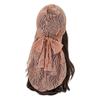 2025 New Embroidered Floral Lace Hijab Scarf For Woman Summer Sunn Protection Wraps Ladies Bandana Casual Headband