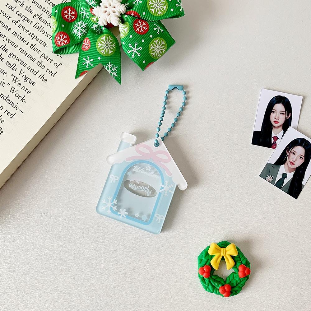 

Маленький домик в форме идола фото держатель мини брелки милый кулон сумка синий