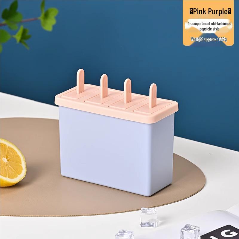 Popsicle & Ice Cube Molds with Lids, Food-Grade for Homemade Treats