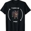 T-shirt Meme Chat Eepy Chat Somnolent Rigolo