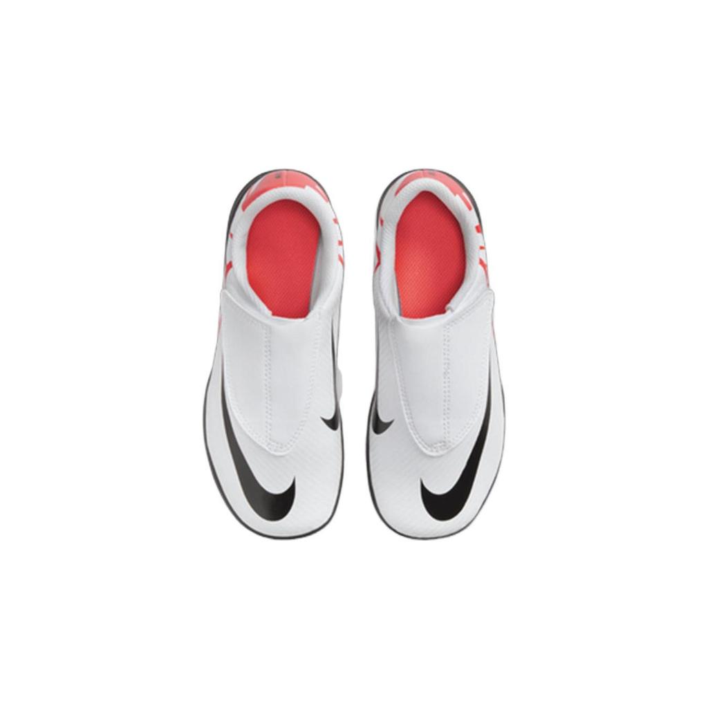 Nike Sports Artificial Turf Non-Slip Durable Low-Top Soccer Shoes Bright Red Kids Soccer Shoes DJ5966-600