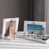 WTEMPO DIY Ocean Photo Frames Summer Shell Photo Frames Mediterranean Wooden Platform Frame Decoration Horizontal and Vertical