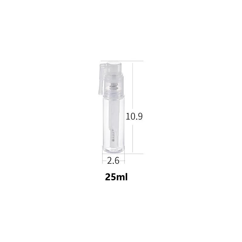 Hair Salon Powder Spray Bottle Clear Empty Plastic Bottles Pump Sprayer Mist Nose Spray Refillable Styling Tools Accessories