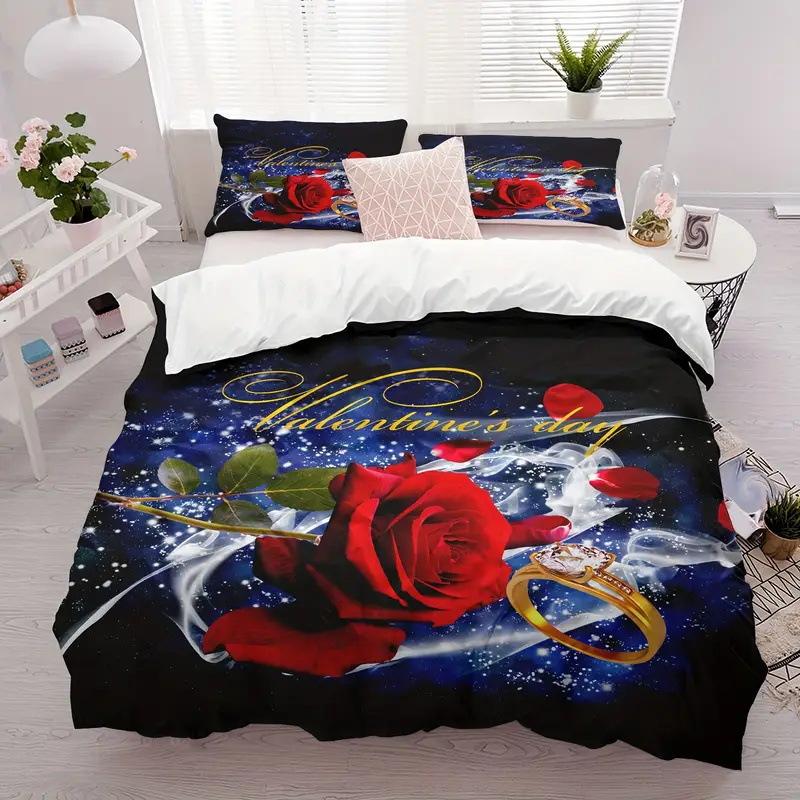 

Модная технология печати, 3D цифровая печать, постельное белье, пододеяльники, наволочки, комплекты из трех предметов 70 * 200 two-piece set 90g