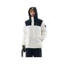 Outdoor Serie Winddicht Warm Einfarbig Daunenjacke Herren Oberbekleidung Papierweiß Basic-Schwarz 952446903-6