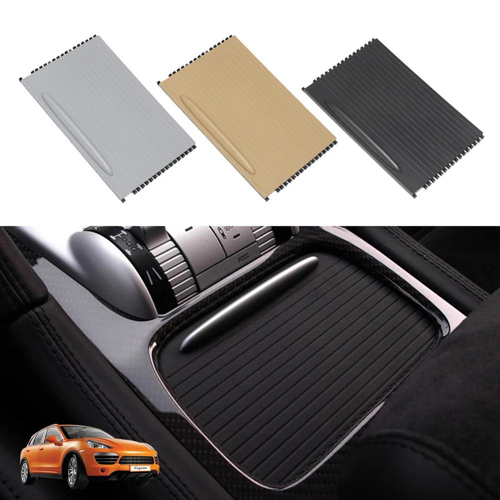 Car Front 7L5862531 Center Console Cup Holder Roller Blind Cover Fit For Porsche Cayenne 2003-2005 2006 2007 2008 2009 2010