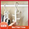 Multi-layer Hanger Hooks Wardrobe Clothes Organizer Detachable Hanger Racks Space Saving Scarf Tie Closet Organizer Storage Rack