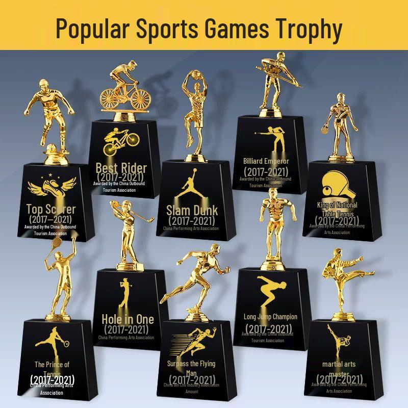 Mini Golden Man Sports Event Trophy