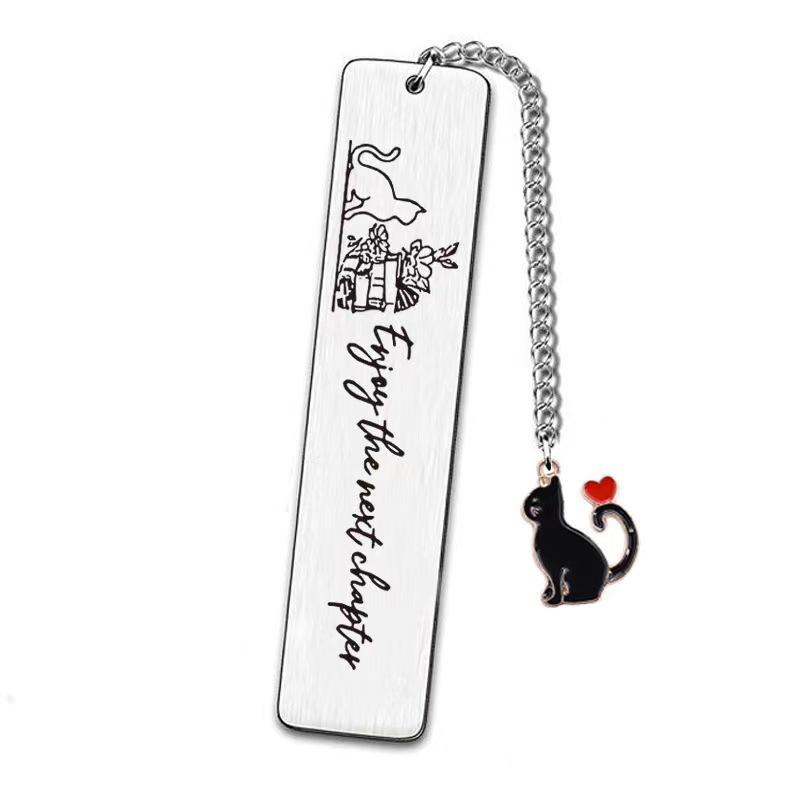 Elegant Stainless Steel Leaf Bookmark - Ideal Graduation, Teacher's Day, or Thanksgiving Gift