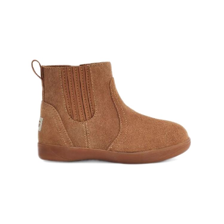 UGG Ryndon Fleece Lined Zipper Snow Boots Kids boots Brown 1120955T-CTSD