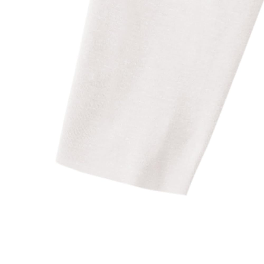 Gunze YG NEXTRA Long Sleeve Natural Made In Indoor Drying USA Size M (CUT OFF) V-Neck Shirt, Heat-Generating, Japan, Safe, Antibacterial, Cotton,
