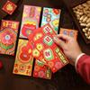 6Pcs Chinese Style 2026 Horse Year Red Envelope Paper Lucky Money Bag Red Pocket  Birthday Gift