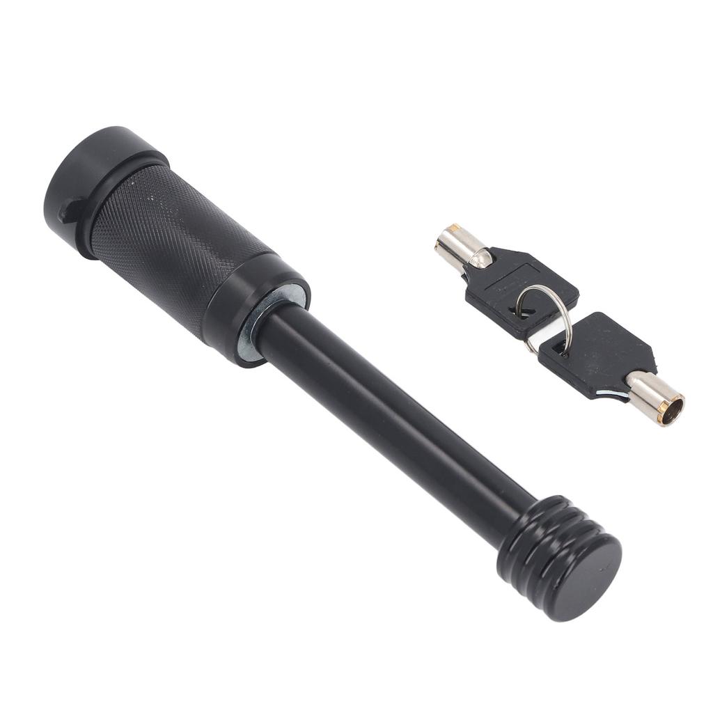 Blokada haka holowniczego z kluczykami 58in Śr. 3 12in Długi trzpień TYTCS90 do odbiornika 2in 2 12in Ciężarówka Samochód