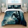 Predator Bedroom 3Pcs Bedding Set Soft Bed Sheet Pillowcases Home Bedding Decoration