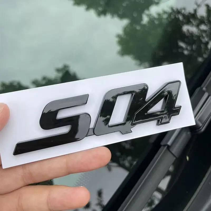 ABS Car Rear Trunk Letters Logo Emblem Badge Sticker For Gransport Granlusso Quattroporte GTS SQ4 Q4 Granturismo Sport