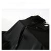 White Satin Shirt Loose Fit Spring Autumn Black Blouse Fashionable Design High Quality Comfortable Stylish Top
