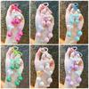 1Pcs Keychain Wristband Bag Pendant Bow Lucky Phone Lanyard Mobile Phone Chain  for Women/Lady/Girl